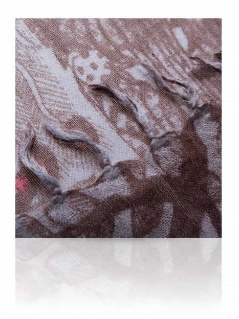 Палантин Женский W-TRIBAL1/BROWN